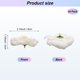 thumbnail image 3 of Uxcell Paquete de 20 Cabezas de Peonías Artificiales, Cabeza de Rosa de Seda Falsa para Bodas/Ramo/Pared de Flores/Artesanías DIY [8cm, Blanco], 3 of 7