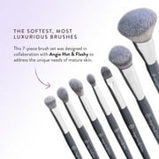 Pozyie BK Beauty Brush - Viral Under-Eye Concealer, Eye Shadow, | Bronzer, Blush & Highlighter Makeup Brushes Seven Essentials for a Flawless Look