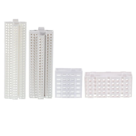 

SKISUNO 4Pcs Micro Landscape Building Decor High-Rise Plastic for Home and Office Decor