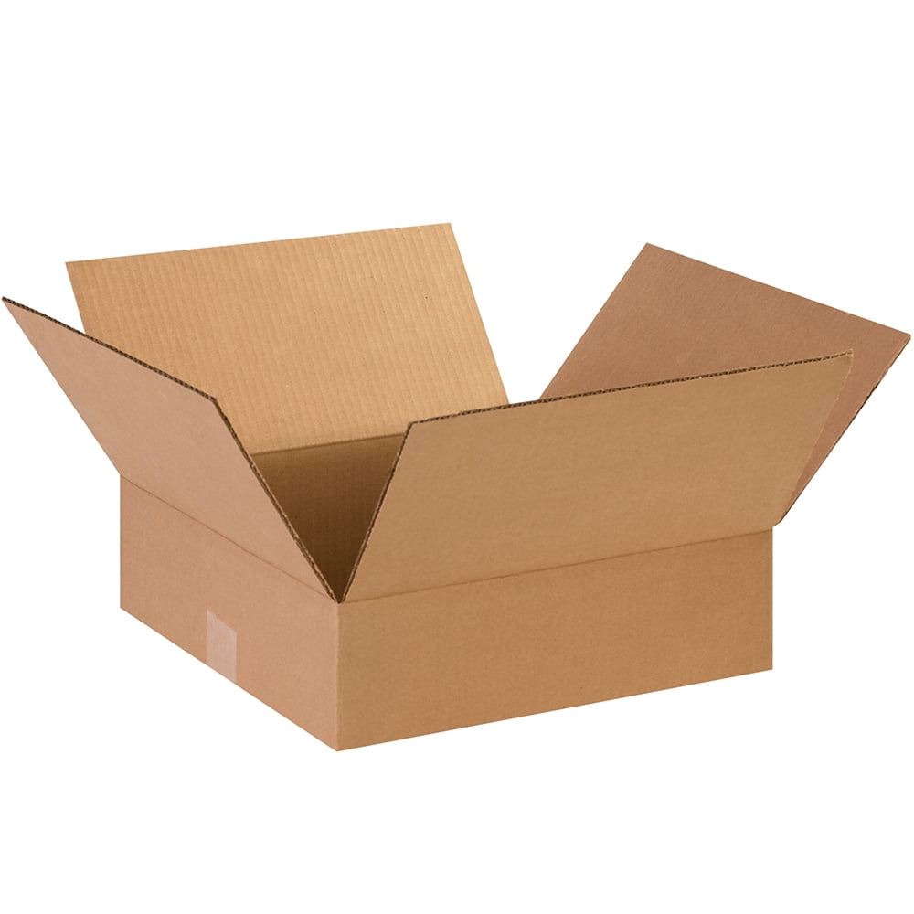 Box Partners Flat Corrugated Bxs,14x14x3,Kraft,25/BDL BXP 14143