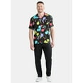 thumbnail image 2 of Mickey Mouse Men's and Big Men's Heads Color Graphic Shirt, Sizes S-3XL, 2 of 5