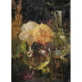 thumbnail image 2 of Menso Kamerlingh Onnes 11x14 Gold Ornate Wood Frame and Double Matted Museum Art Print Titled - Yellow Roses in a Carafe (1896), 2 of 4