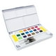 thumbnail image 4 of Set de pintura de acuarela perfecl 24 bolsillos 2 pinceles de agua recargables 2 esponjas Colores fáciles de mezclar bandeja, 4 of 8