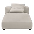 thumbnail image 3 of Solace2-Piece Modular Upholstered Fabric Sectional Sofa With Chaise in Salt, 3 of 12