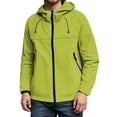 thumbnail image 2 of Windbreaker Jacket for Men 2025 Windproof Lightweight Long Sleeve Zip Up Hooded Jacket with Pockets Outerwear, 2 of 8