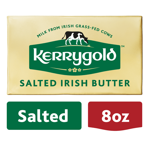 Kerrygold Grass-Fed Salted Pure Irish Butter, 8 oz.