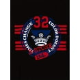 thumbnail image 2 of Women's Casual Crown & Letter Print Short Sleeve T-Shirt - Comfortable Summer Top with "32 Chicago" Design, White Crew Neck Tee for Casual Attire, Leisure Sports Top, 2 of 6