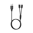 thumbnail image 1 of Cable de carga USB SGEOYPIL Type-C dual de 1,5 m, 1 of 7