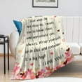thumbnail image 2 of Gifts for Grandma Blanket Grandmother's Day Birthday Gifts for Grandma Throw Blanket Soft Warm Blankets Gift for Grandma from Granddaughter Grandson 50"X40", 2 of 6