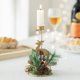 thumbnail image 5 of Candelabro de Navidad, Papá Noel, alce, árbol, candelabro de hierro dorado, adornos de mesa de Año Nuevo, regalo de Navidad, decoración para el hogar ﻿2024, 5 of 5