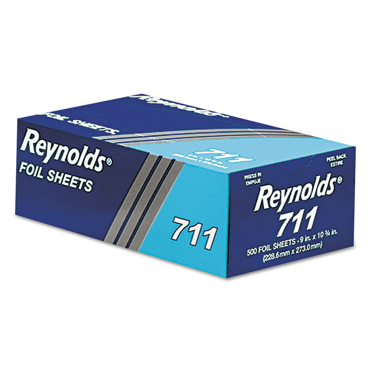 Reynolds Plain Aluminium Foil Sheets 12 X 10.75