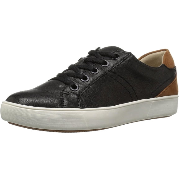 Naturalizer Women's Morrison Casual Sneakers Black Leather 9M