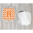 thumbnail image 4 of Letter R Chevron Orange and White Compact Mirror CJ1046-RSCM, 4 of 4