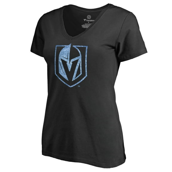 Women's Black Vegas Golden Knights Pond Hockey T-Shirt