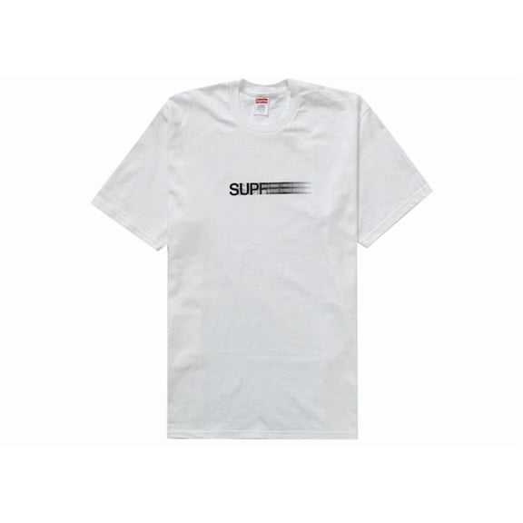 Supreme Men's Motion Logo Tee (SS23) White, from StockX