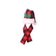 thumbnail image 1 of Inteprter Cubierta de botella de vino de Navidad Lovely Home Restaurant DIY Hat Bufanda Set Adorno de de cena Decoración de banquete Adorno Kits de decoración para fiestas Sombrero y bufanda a cuadros, 1 of 6