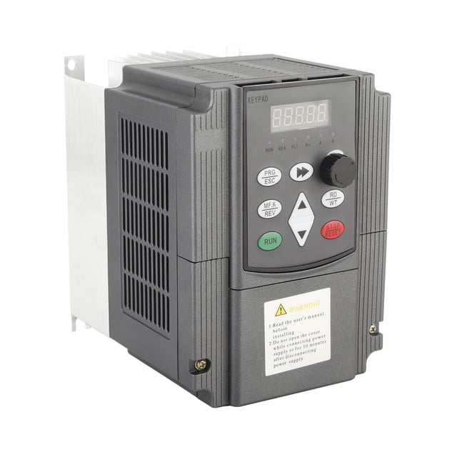 Convertidor de frecuencia, unidad de frecuencia variable solar fotovoltaica ABS carcasa ignífuga inversor VFD 5.5KW 380V, seguridad fuerte