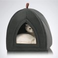 thumbnail image 4 of NETSENG Lit pour Chat d'Intérieur Nid d'Animal Gris Foncé 19 * 19 * 19inch, 4 of 5