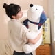 thumbnail image 5 of Oso polar blanco kawaii con bufanda, decoración para fiesta de Navidad, juguetes de peluche, lindo animal de peluche suave, oso de peluche, almohada, regalos de cumpleaños, 5 of 5