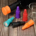 thumbnail image 5 of Uxcell Silicone Wine Bottle Stoppers Sealer Caps Cover for Drink Black 8Pack, 5 of 5