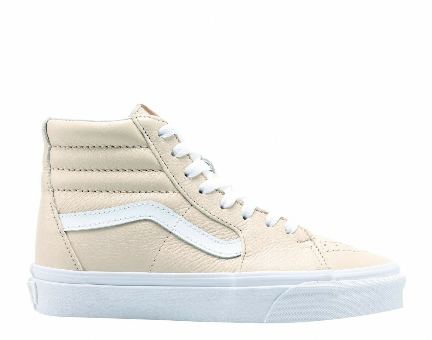 Vans SK8 Hi Leather Sand Dollar Men's Classic Skate Shoes Size 7.5 ...