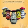 thumbnail image 2 of Halloween Skull Mushroom Sculpture, Resin Crafts, Home Decoration D, 2 of 5