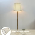 thumbnail image 3 of Chandelier Lamp Shades Table Lamp Shade Clip- On Drum Small Lamp Shades Cloth Candelabra Bulb Shades Lamp Cover For Table Chandelier or Wall Lamp, 3 of 6