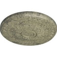 thumbnail image 3 of Ekena Millwork 20"OD x 1 3/8"P Randee Ceiling Medallion (Fits Canopies up to 3 7/8"), Hand-Painted Castle Stone Crackle, 3 of 6