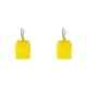thumbnail image 4 of Moyic Bolsa de almacenamiento de silicona, bolsa de embalaje, pendientes, anillos, organizador, estuche de viaje, contenedor de protección, Amarillo 2piezas, 4 of 6