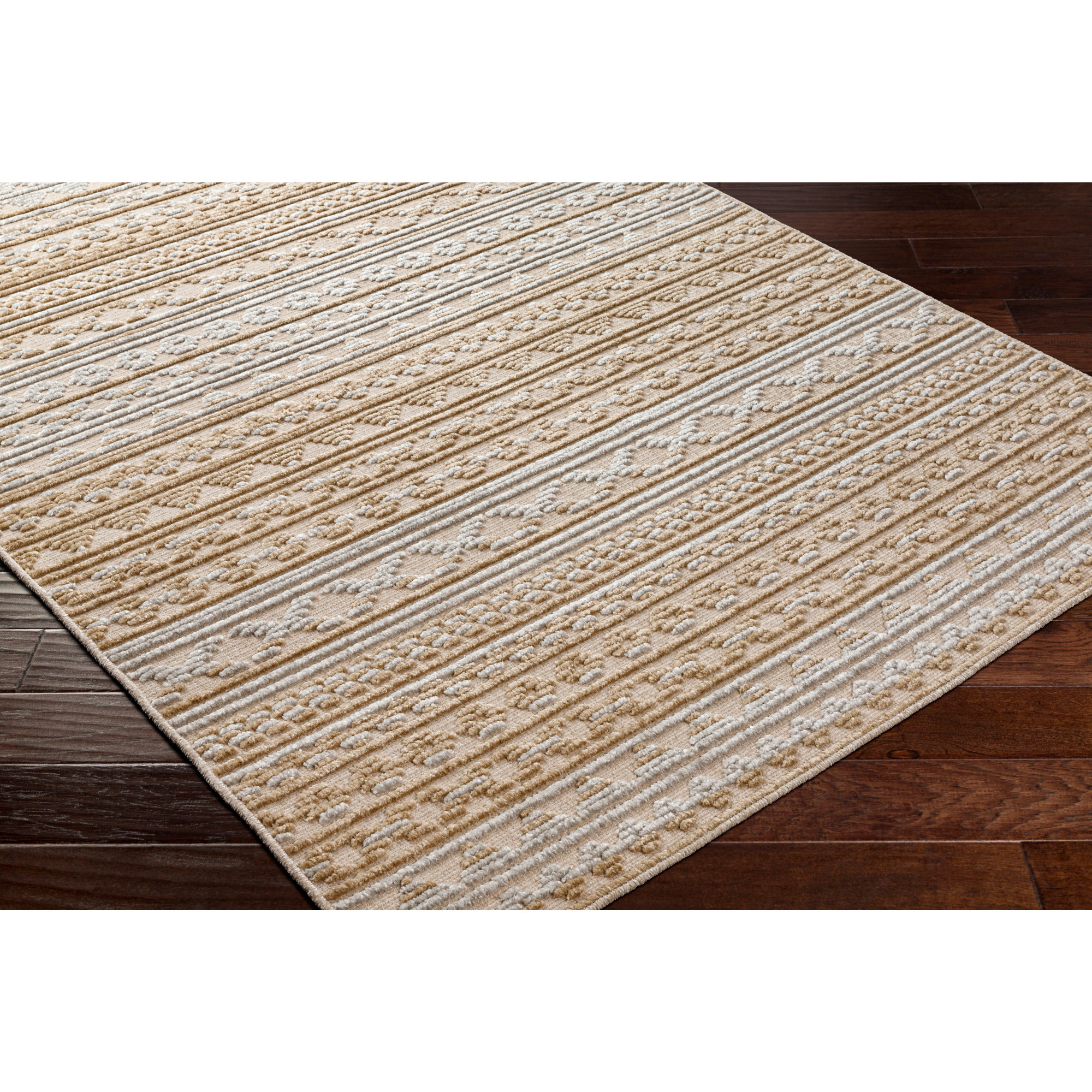 Artistic Weavers  Camel 3' x 5'  Machine Washable Rectangle Area Rug