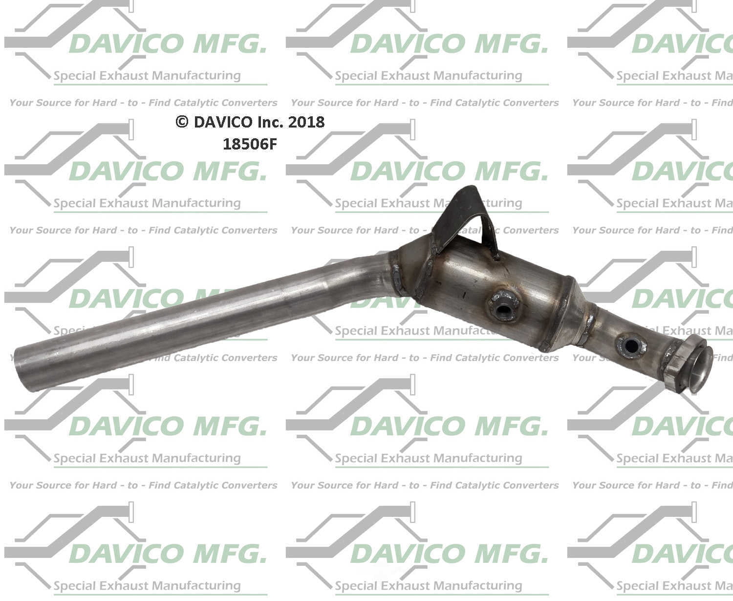 Davico Mfg 18506F Direct-Fit Catalytic Converter
