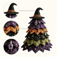 thumbnail image 3 of DIY Halloween Quilted Fabric Tree Kit, 3D Padded Patchwork Sewing Craft Kit for Tabletop, Mantel & Seasonal Home Decor, Gift for Crafters, 3 of 7