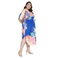 thumbnail image 5 of Women's Plus Size Kimono Summer Beach Wear Cover-up with Drawstring for Ladies Girls, 5 of 7