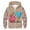 c-275Khaki58, variant on MEZZALL Girls Number 6 7 Cartoon Print Hooded Zip Up Jacket Long Sleeve Athletic Outerwear Kids Casual Warm Fuzzy Coat Holiday Tops