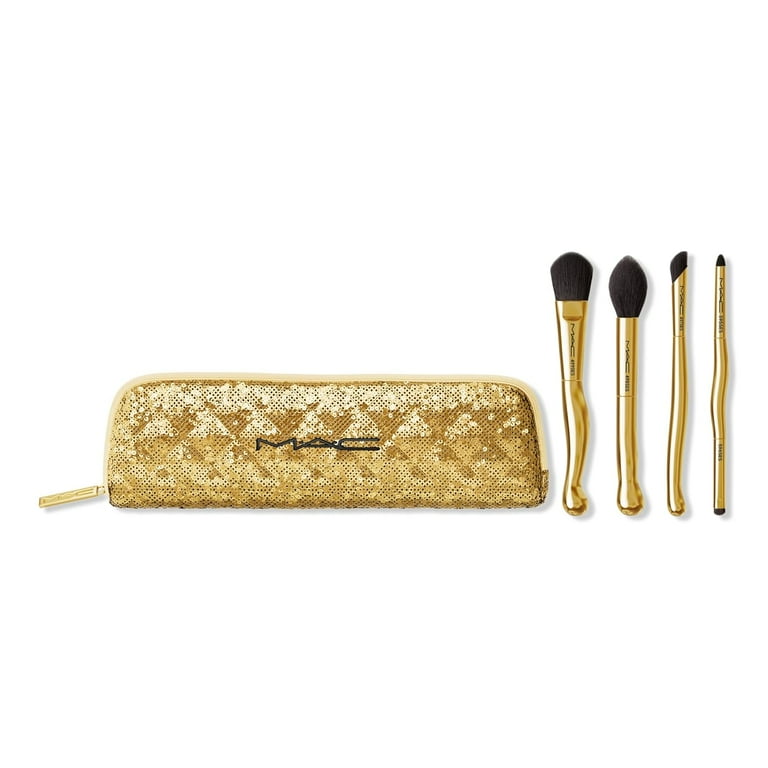 MAC ゴールデンタッチミニブラシキット Amazon.com: MAC Golden Touch Mini Brush Kit, 5 Piece Set : Beauty