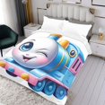 thumbnail image 3 of Bob The Train Themed Bed Sheet Set Three Piece Set 53x79 Inches Comfortable And Skin Friendly Unique Design Creating A Star Studded Night, 3 of 6
