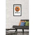thumbnail image 2 of NBA Brooklyn Nets - Drip Basketball 21 Wall Poster, 14.725" x 22.375", Framed, 2 of 6