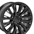 thumbnail image 5 of OE Wheels CA93 20 Inch Rims Fit Escalade-V Series Style 6x139.7 20x9 Satin Black - Hollander 4869 (Set of 4), 5 of 5
