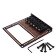 thumbnail image 4 of Soidarity Puentes individuales Superficie chapada Accesorios para instrumentos profesionales Tornillos de resortes para principiantes Tablero de Accesorios para instrumentos musicales, 4 of 6