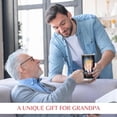 thumbnail image 3 of Vaso Mocosweeties Gifts para abuelo, 600 ml, acero inoxidable, 3 of 7