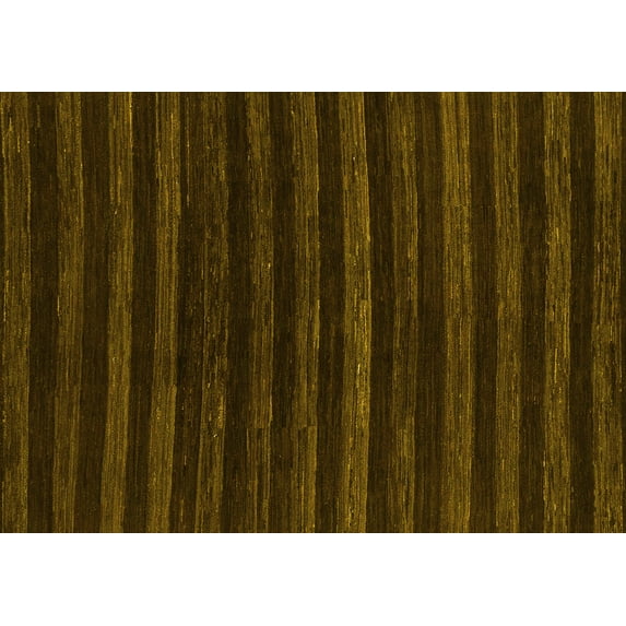 Ahgly Company Indoor Rectangle Abstract Yellow Modern Area Rugs, 8' x 12'