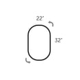 thumbnail image 4 of DAX Soul 22" Wide Reversible Mirror, Gold, 4 of 4