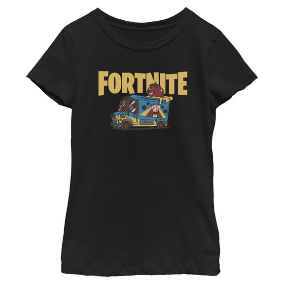 Girls Fortnite Uncle Pete's Pizza Pit T Shirt