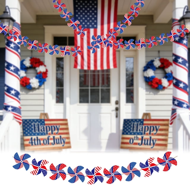 Weloille Party Banner Decoration Set, 1 Piece Pull Flag 1 Piece Ribbon 1 Piece Glue Needle, Reusable Bright Color Party Decor Kit, for Birthday Wedding Shower Graduation Holiday Party