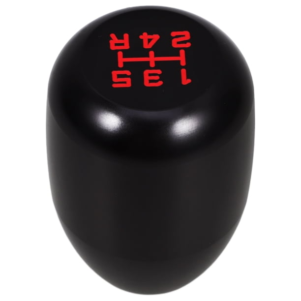 unbranded Automático Pomo De Cambio Para En Aleación De Aluminio Negro Universal Para 5 Velocidades