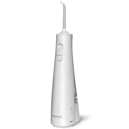 Waterpik Cordless Enhance Rechargeable Portable Water Flosser Oral Irrigator  WF-21 White