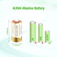 thumbnail image 5 of EBL Alkaline Batteries 6V 4LR44 4A76 L1325 A544 4G13 K28A, 20 Pack (Non-Rechargeable）, 5 of 6