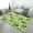 Color-1, variant on Limes Leaves White Background Pattern Soft Comfy Area Rugs Carpet Suitable for Living Room Kitchen Bedroom Laundry Room Home Decorations