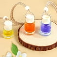 thumbnail image 3 of 5 Pcs Air Freshener, Bottles,Refillable Perfume Essential Oil Diffuser Empty Glass Car Hanging Diffuser for Car Home Office,5ml, 3 of 7