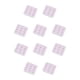 thumbnail image 1 of Jumpingount Correa de extensión Extensores de sujetador Hebilla 3 Accesorios de gancho Ganchos de sujetador Abrazadera Clips íntimos 3 filas para ropa rosado 10piezas Jumpingount CBP460498, 1 of 4